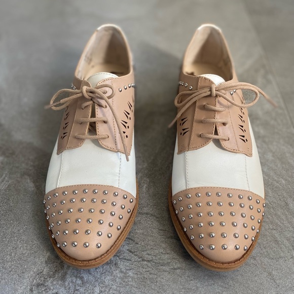 Sam Edelman Studded Oxford Loafers - Picture 2 of 7